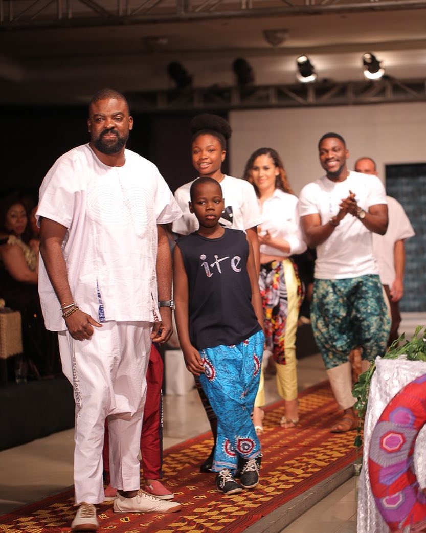 Caroline Danjuma Walks The Runway Ire Clothings With Tobi Bakre (7)