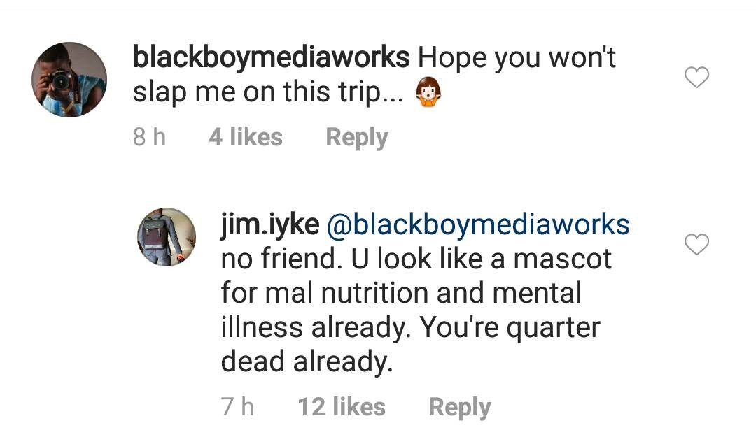Jim Iyke Drags Instagram User Who Mocked Him For Slapping Someone (2)