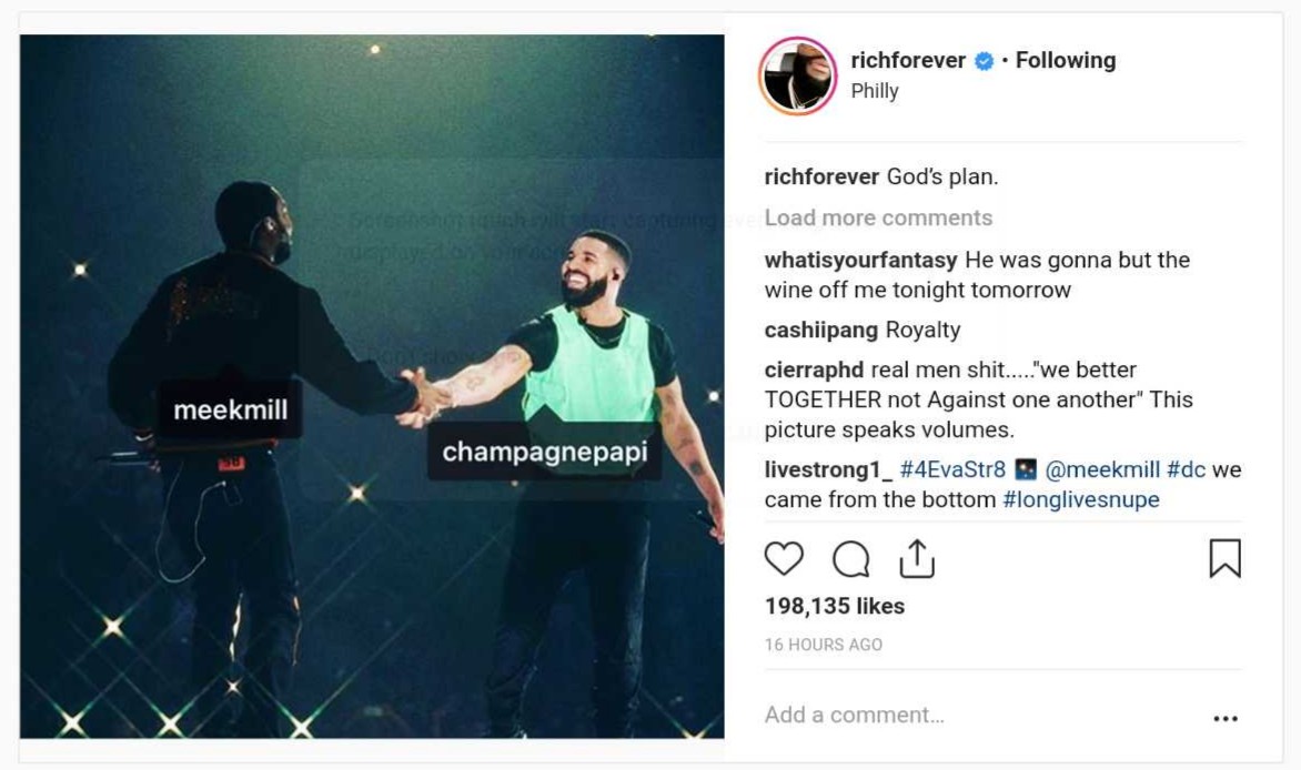 Rick Ross Reacts To Drake And Meek Mill Ending Their Feud (2)