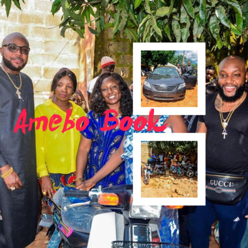 Kcee And E-money Give Out Car And Motorcycles