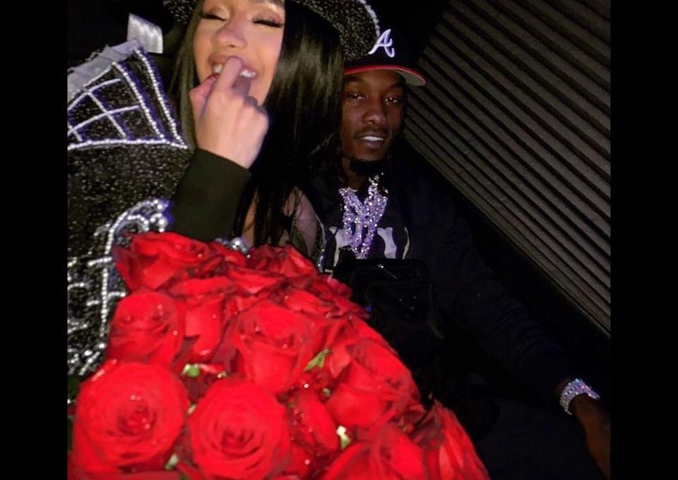 Offset And Cardi B Night Out At The Strip Club