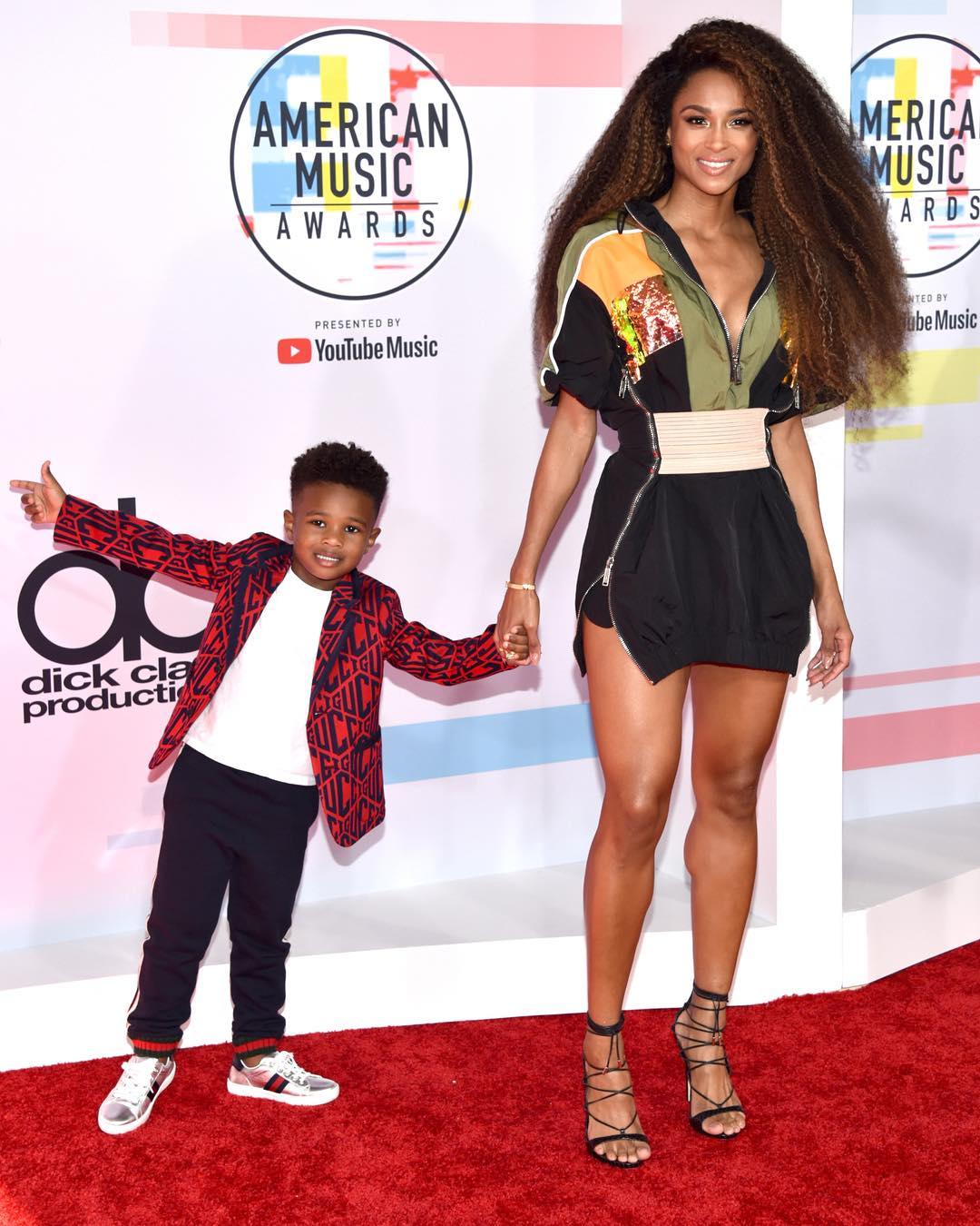 Ciara Brought Her Son As Date To The American Music Awards 2018 (2)