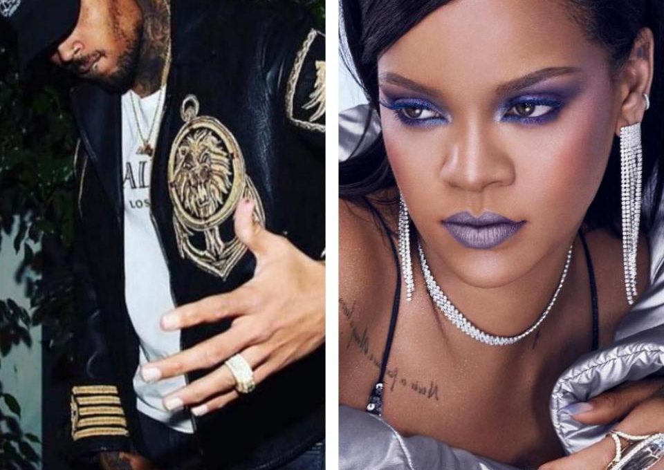 Chris Brown Comments On Two Of Rihanna's Racy Photos
