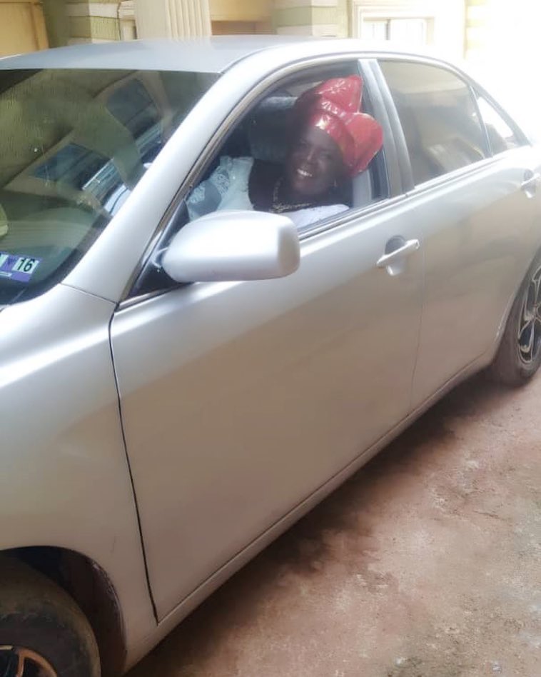 Destiny Etiko Gifts Her Mother Brand New Car (2)