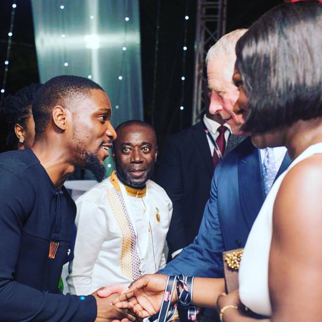 Tobi Bakre Meets Prince Charles In Ghana (3)