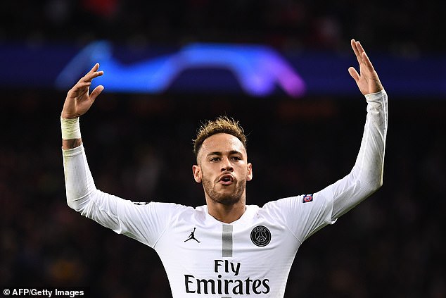 Neymar Becomes Highest-Scoring Brazilian in Champions League History (3)