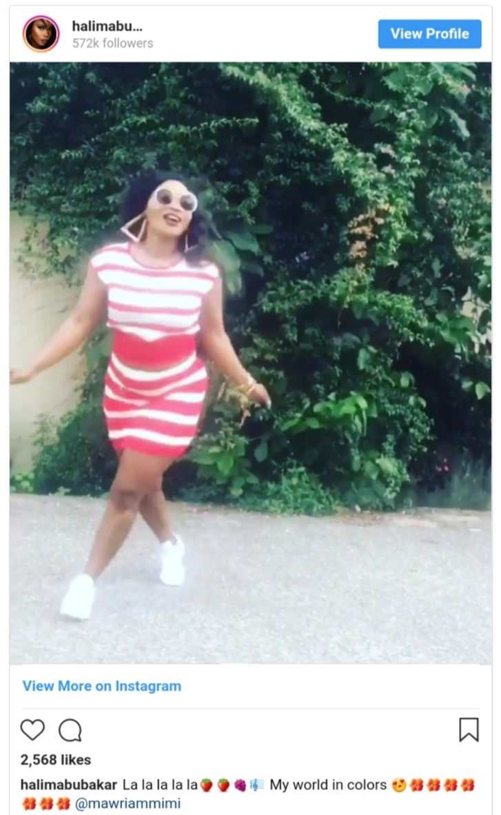 Your Teeth Has A Bridge A Car Can Pass — Halima Abubakar (2)