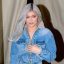 Kylie Jenner Stuns In Denim Jumpsuit