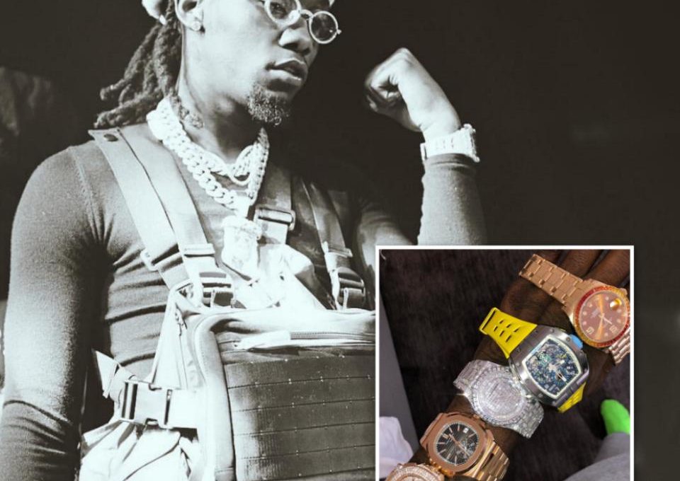 Offset Shows Off Expensive Watch Collection