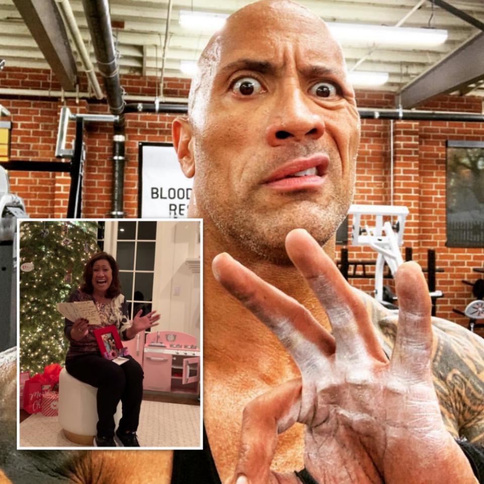 Dwayne The Rock Johnson Gives His Mother A New House For Christmas