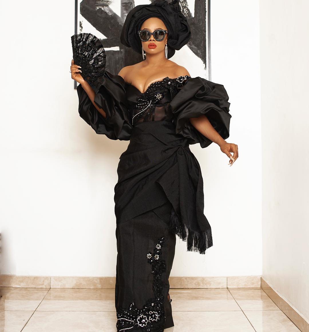 Toke Makinwa’s Outfit To Chief Daddy Movie Premiere (3)
