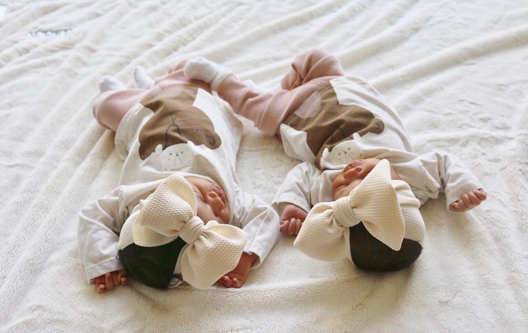 Nina Westbrook Shares Photo Of Twin Daughters Skye And Jordyn