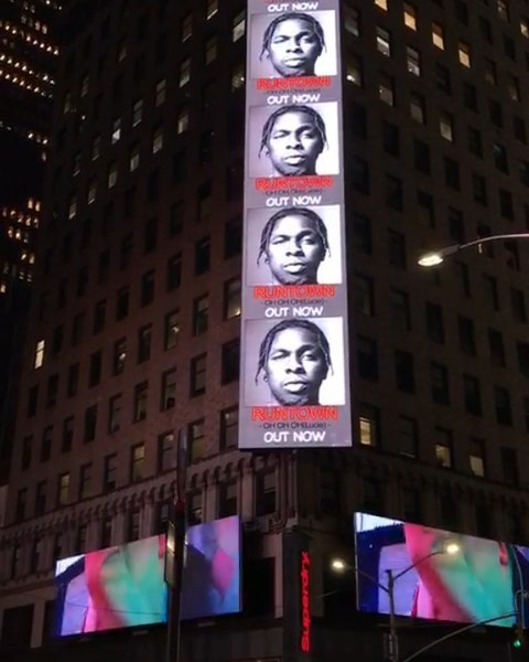 Runtown's Billboard Spotted In Times Square (2)