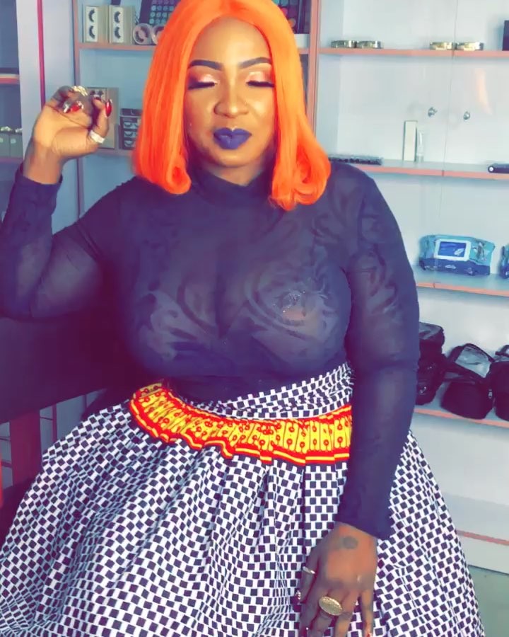 Anita Joseph Exposes Her Cleavage In Sheer Top (2)