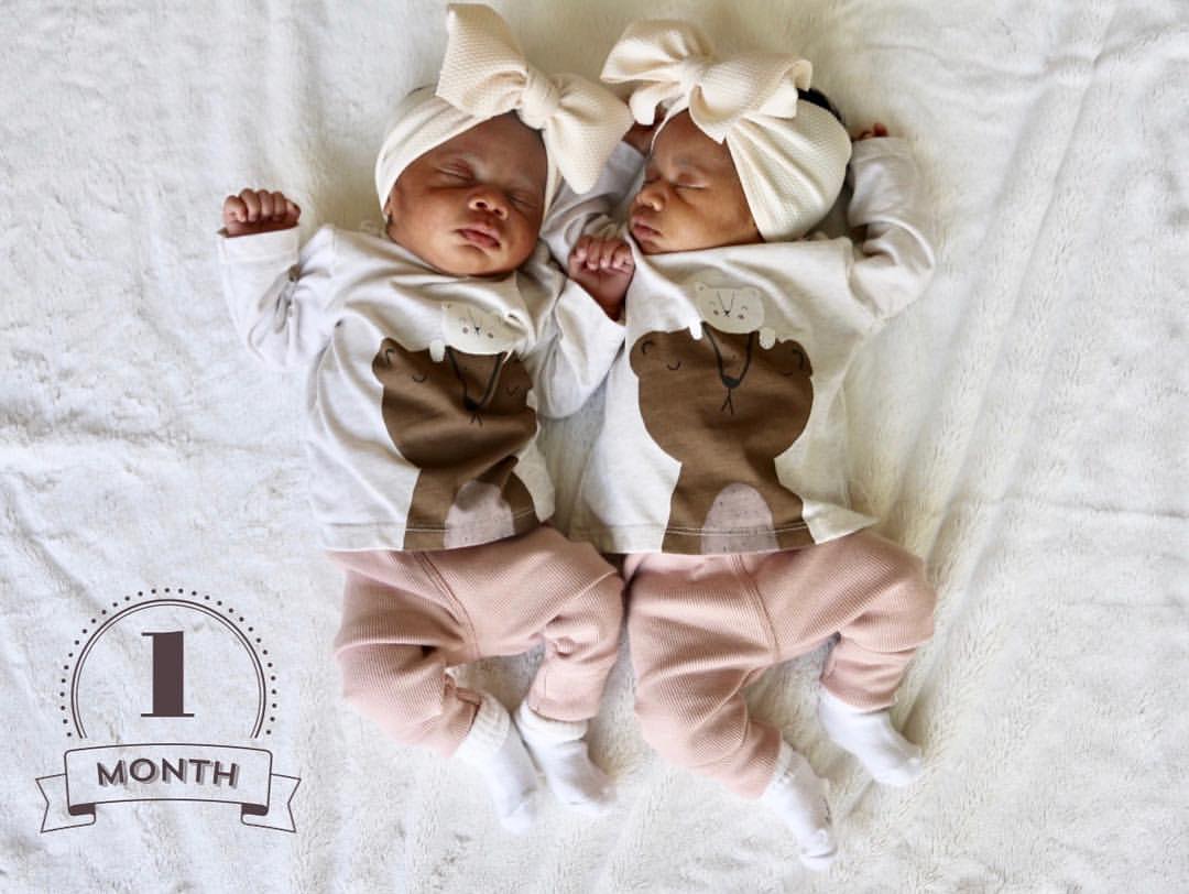 Russell Westbrook Shares Photo Of Twin Baby Girls As They Clock One Month (2)