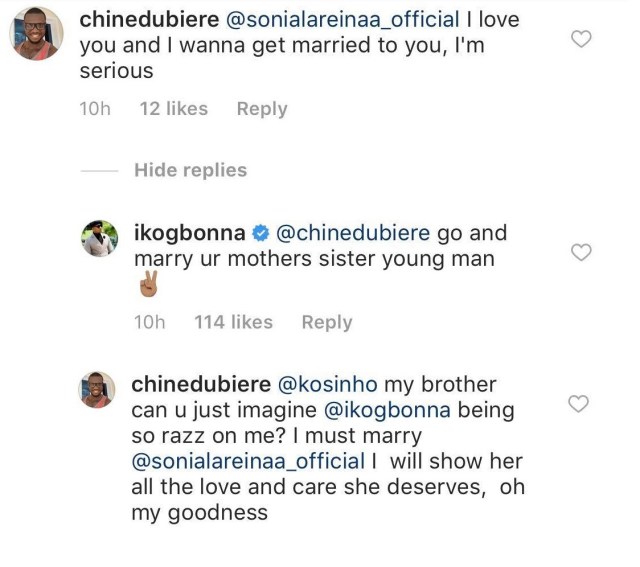 IK Ogbonna Replied Man Who Proposed To His Estranged Wife (2)