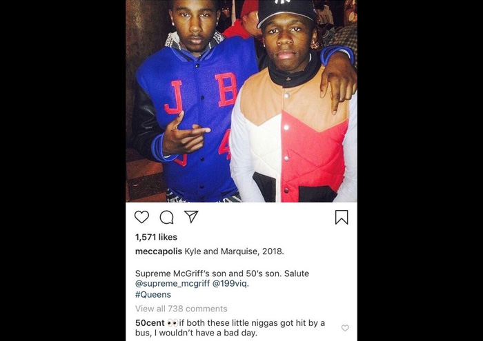 50 Cent Says He Wouldn't Mind If Son Got Hit By A Bus (2)