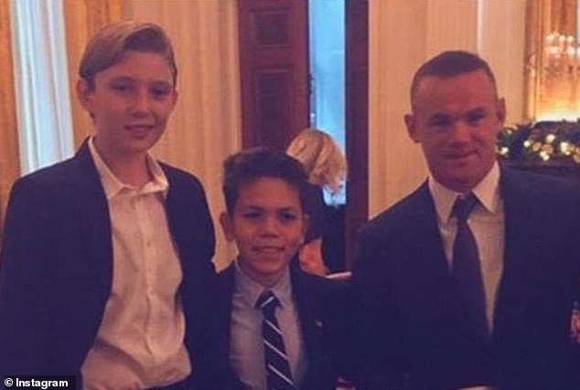 Wayne Rooney At White House Christmas Children's Party (2)