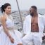 Bolanle Ninalowo And Adunni Ade All White Beach Photo