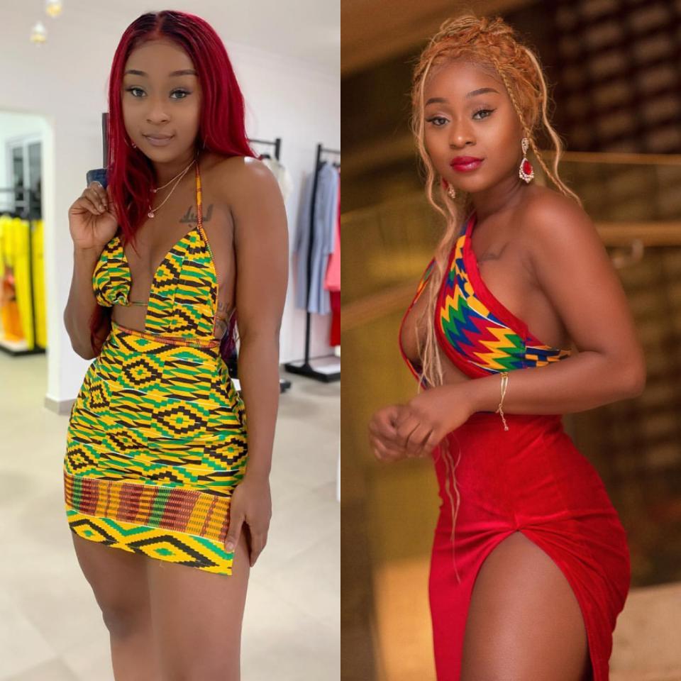 Efia Odo Shows Off Curves While Slow Dancing In The Pool