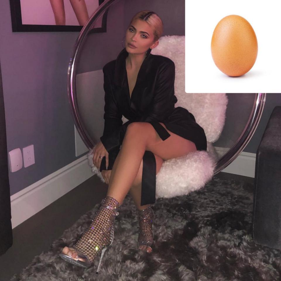 Picture Of An Egg Dethrones Kylie Jenner As Most Liked Instagram Post