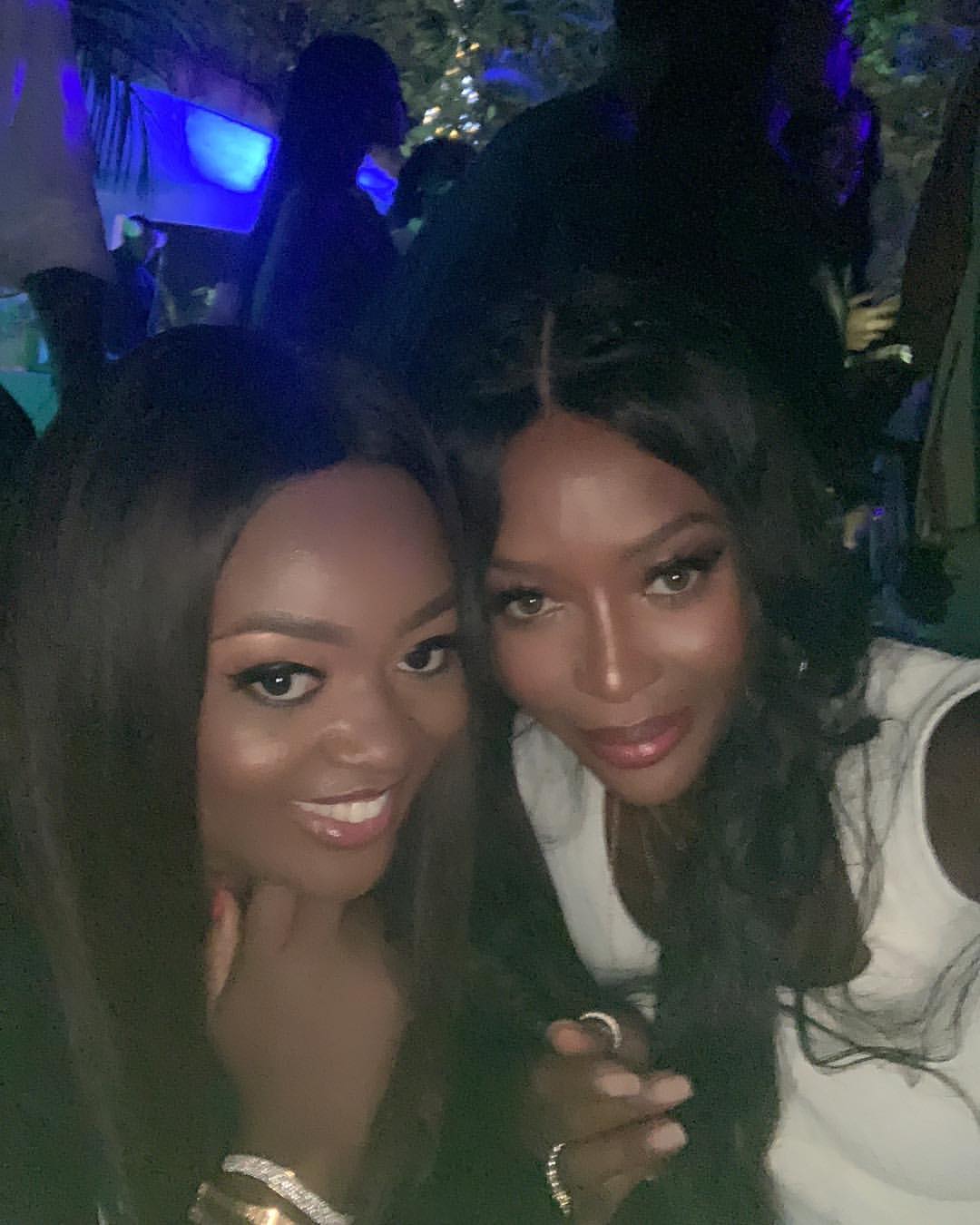 Jackie Appiah Meets Naomi Campbell In Accra