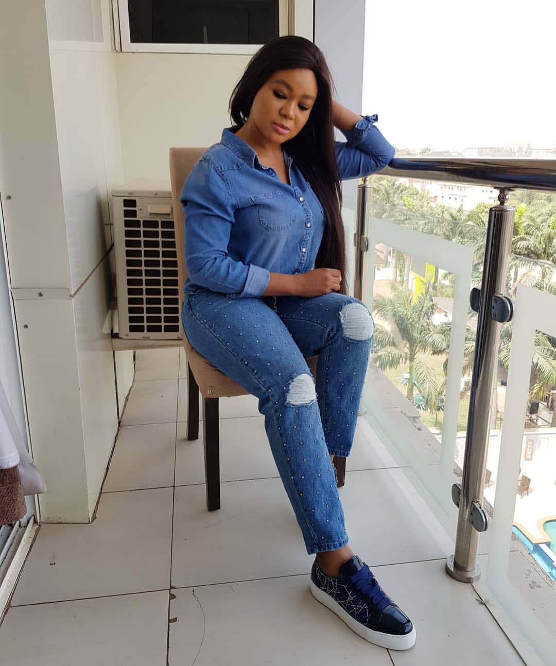 Denim Rocking Rachael Okonkwo Says God Has The Final Say