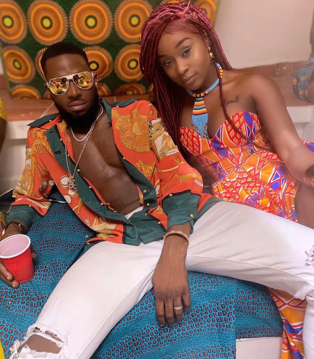 D’banj Pictured With Ghanaian Actress Efia Odo (2)