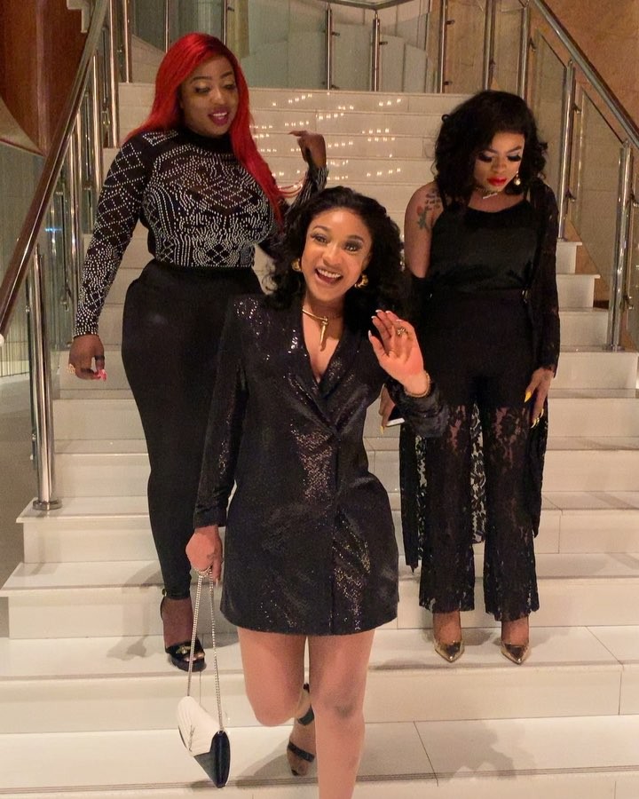 Tonto Dikeh And Bobrisky With Anita Joseph In New Photo (2)