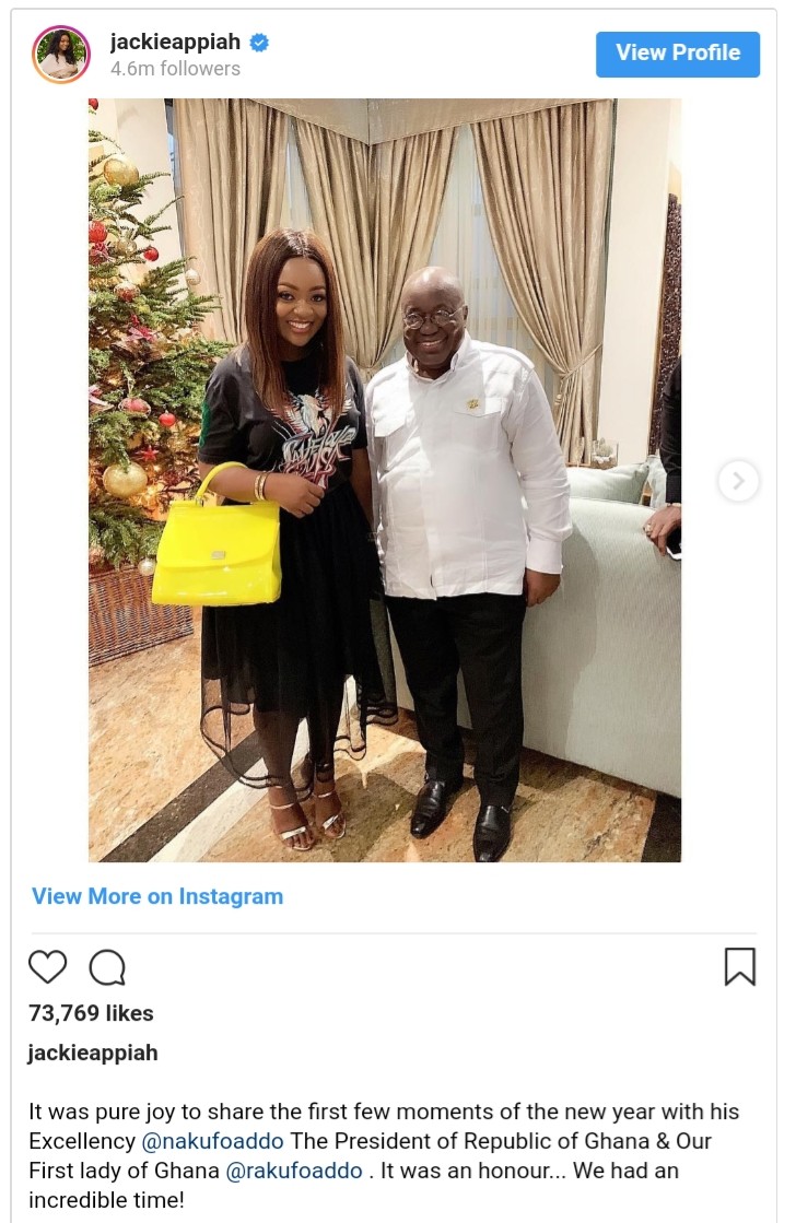 Jackie Appiah New Year Photos With Akufo-Addo And Wife Rebecca (2)