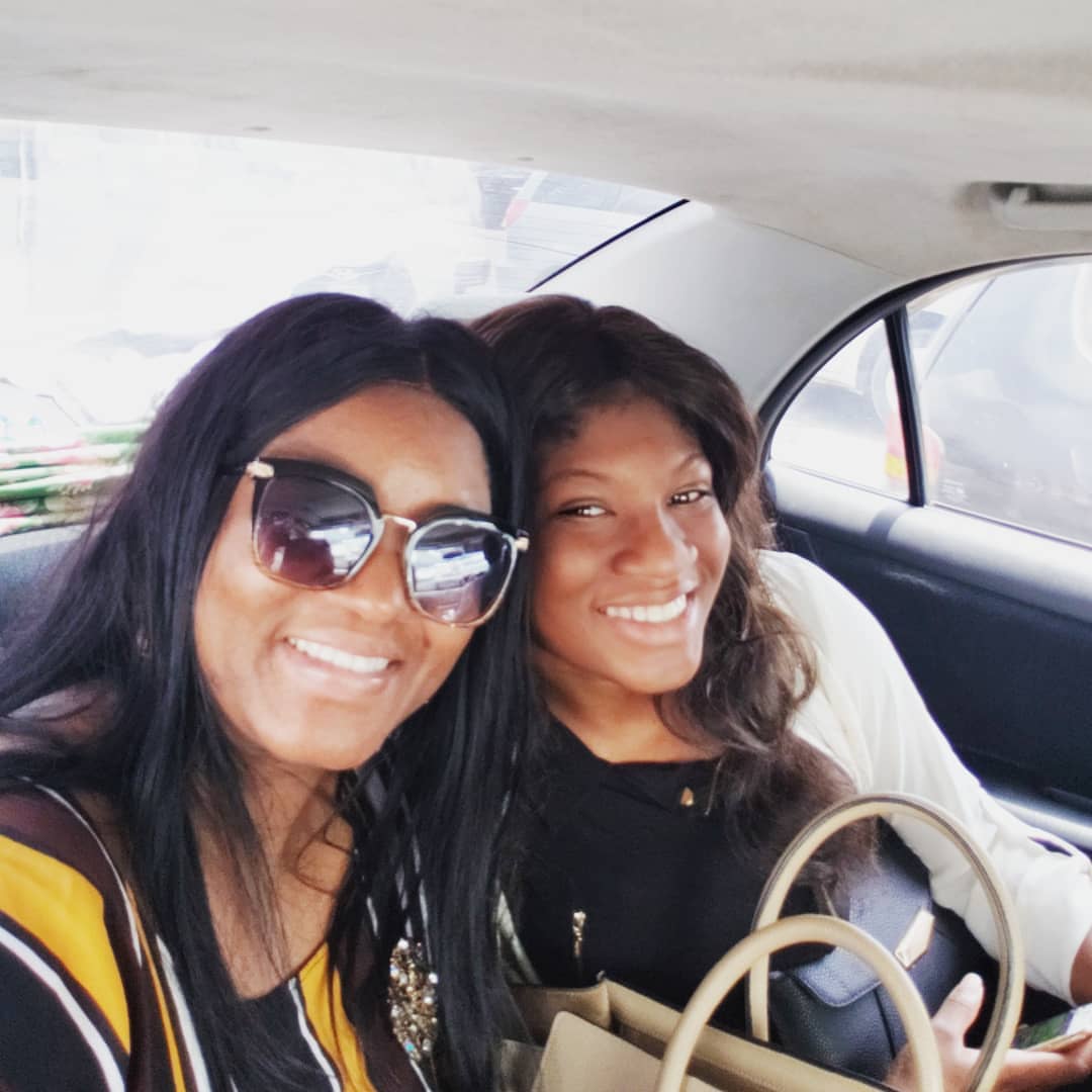 Omotola Jalade Celebrates As Daughter Princess Returns Home After 2 Years (3)