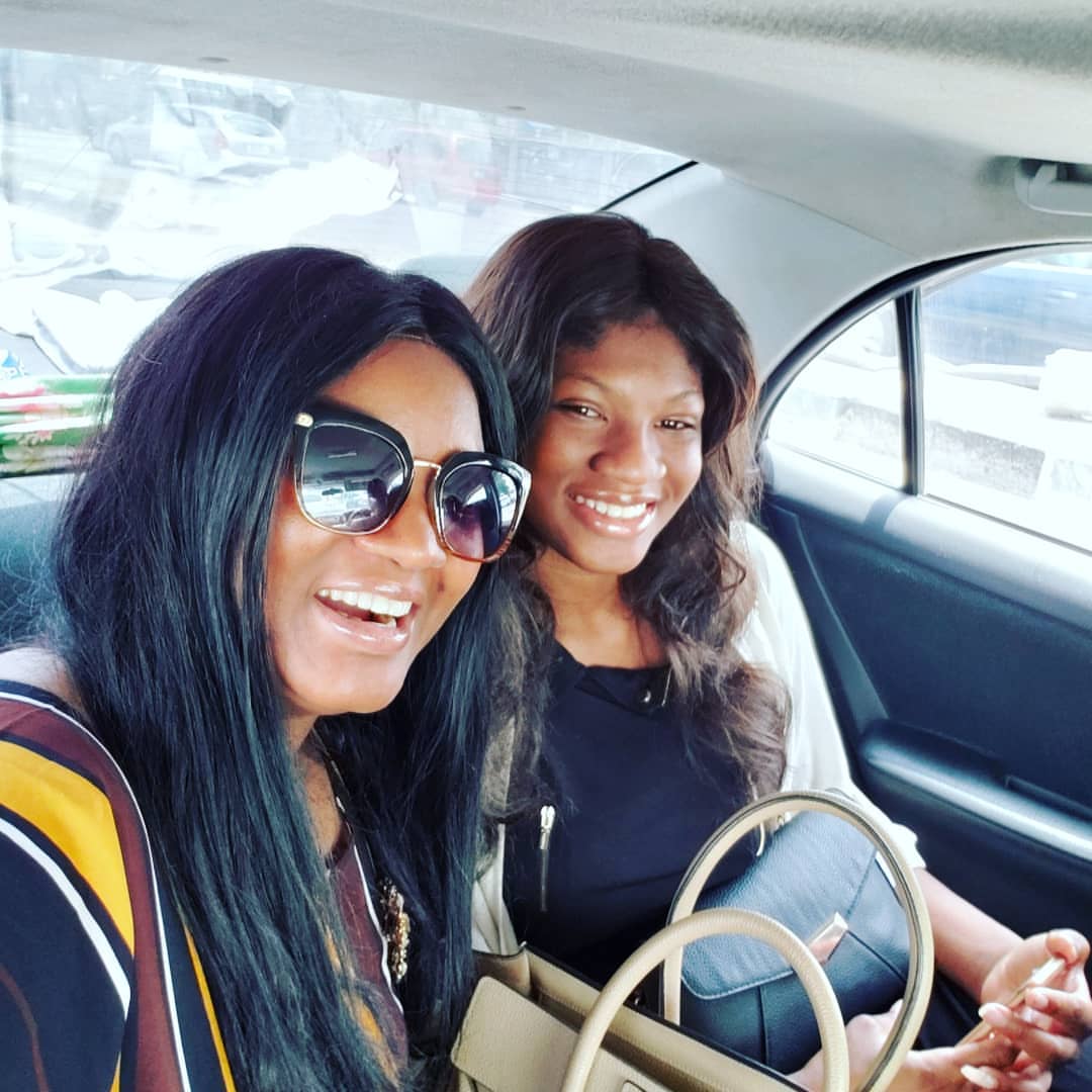 Omotola Jalade Celebrates As Daughter Princess Returns Home After 2 Years (2)