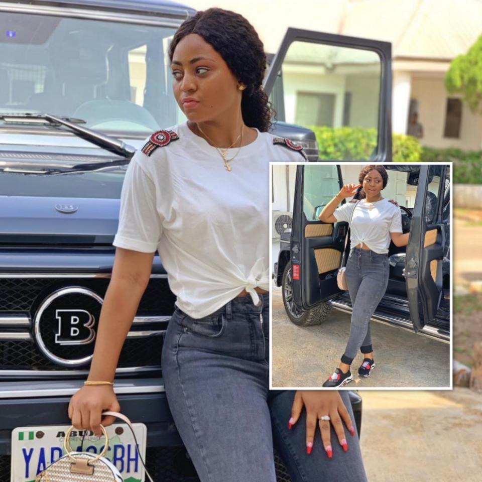 Regina Daniels Buys Mercedes Brabus