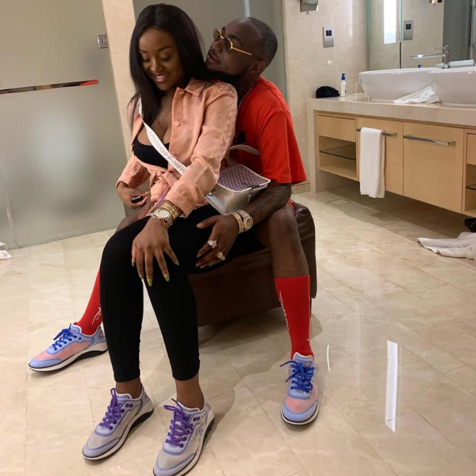 Davido Drops Romantic Birthday Message For Girlfriend Chioma