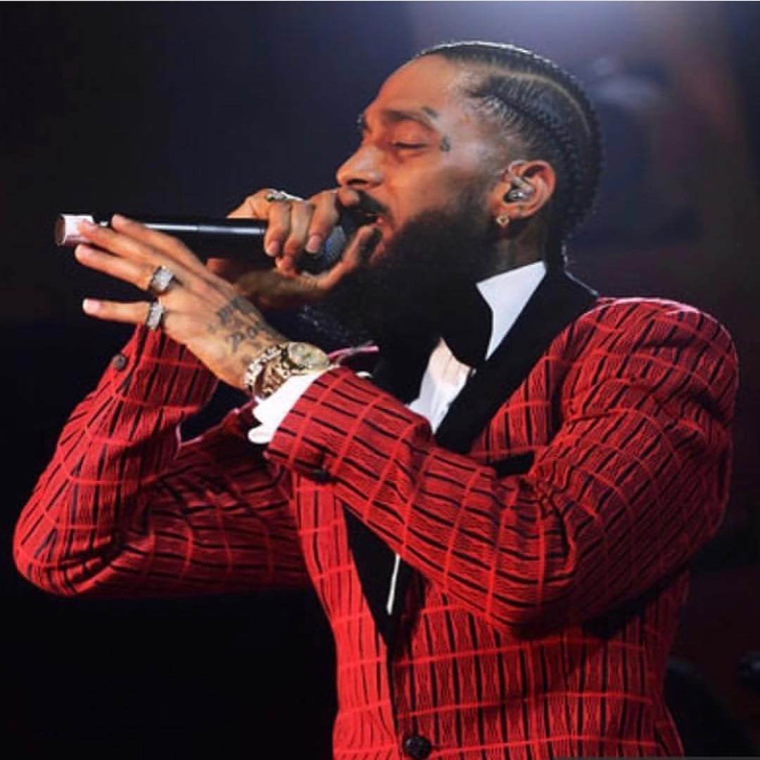 Rapper Nipsey Hussle