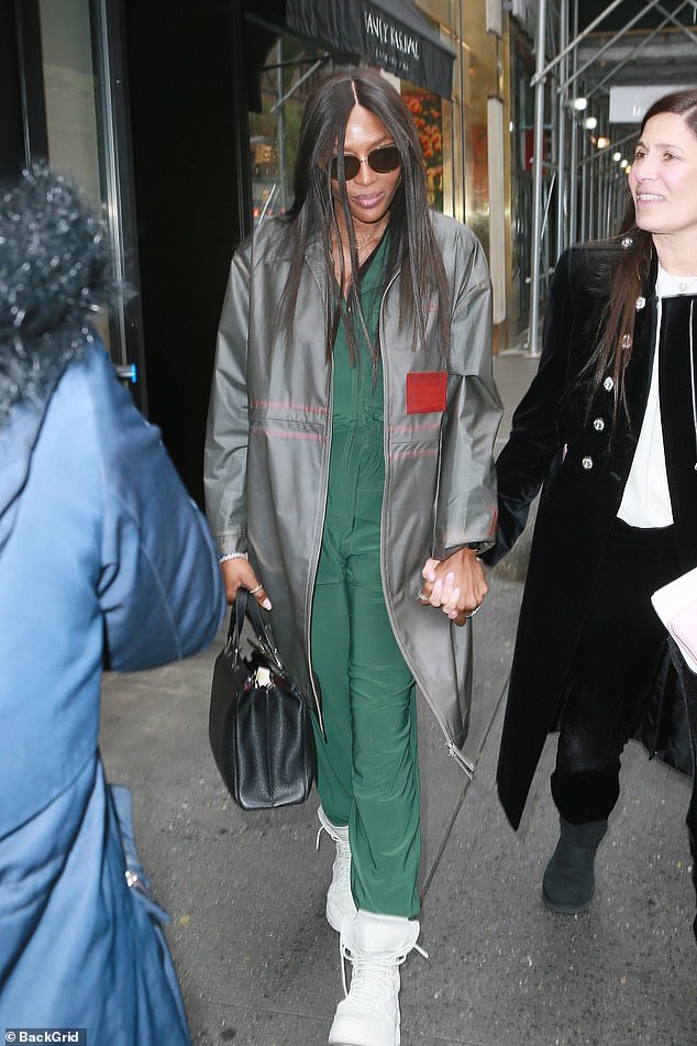 Naomi Campbell Waterproof Khaki Green Jumpsuit (2)