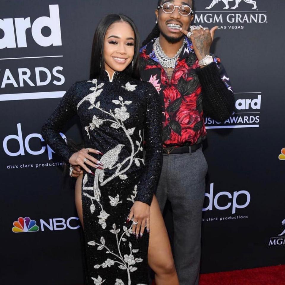 Quavo Gifts Saweetie With Expensive Bling