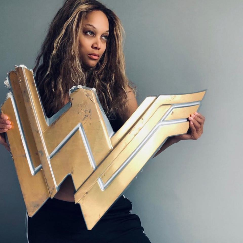 Tyra Banks Channels Wonder Woman With Empowering Message