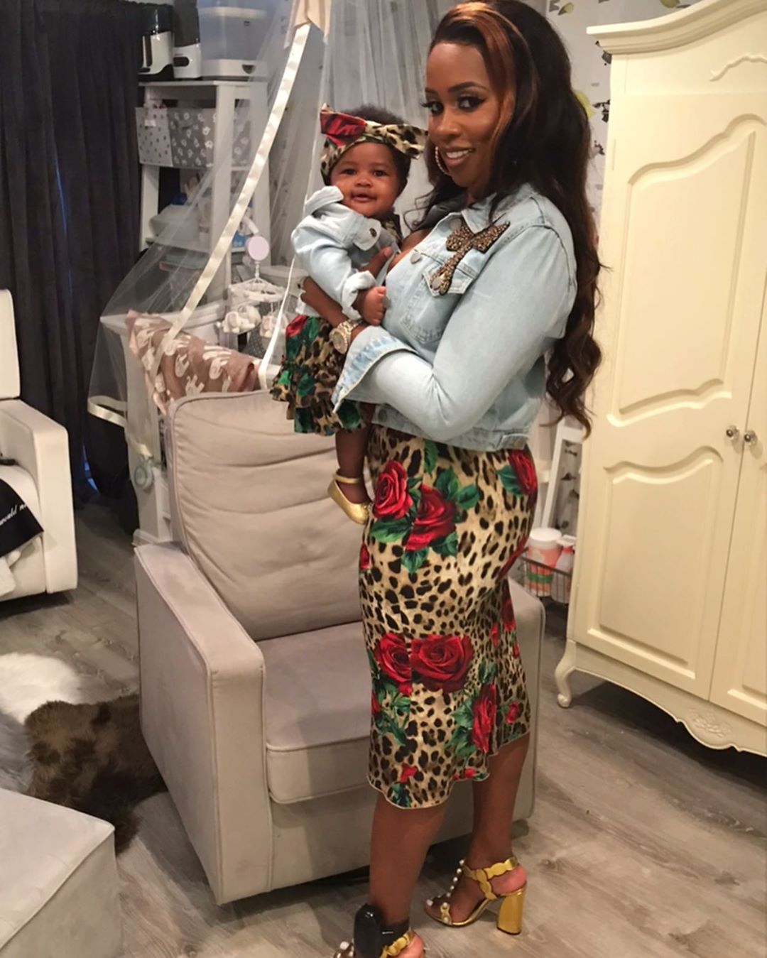 Remy Ma And Daughter MacKenzie Matching Outfits (6)