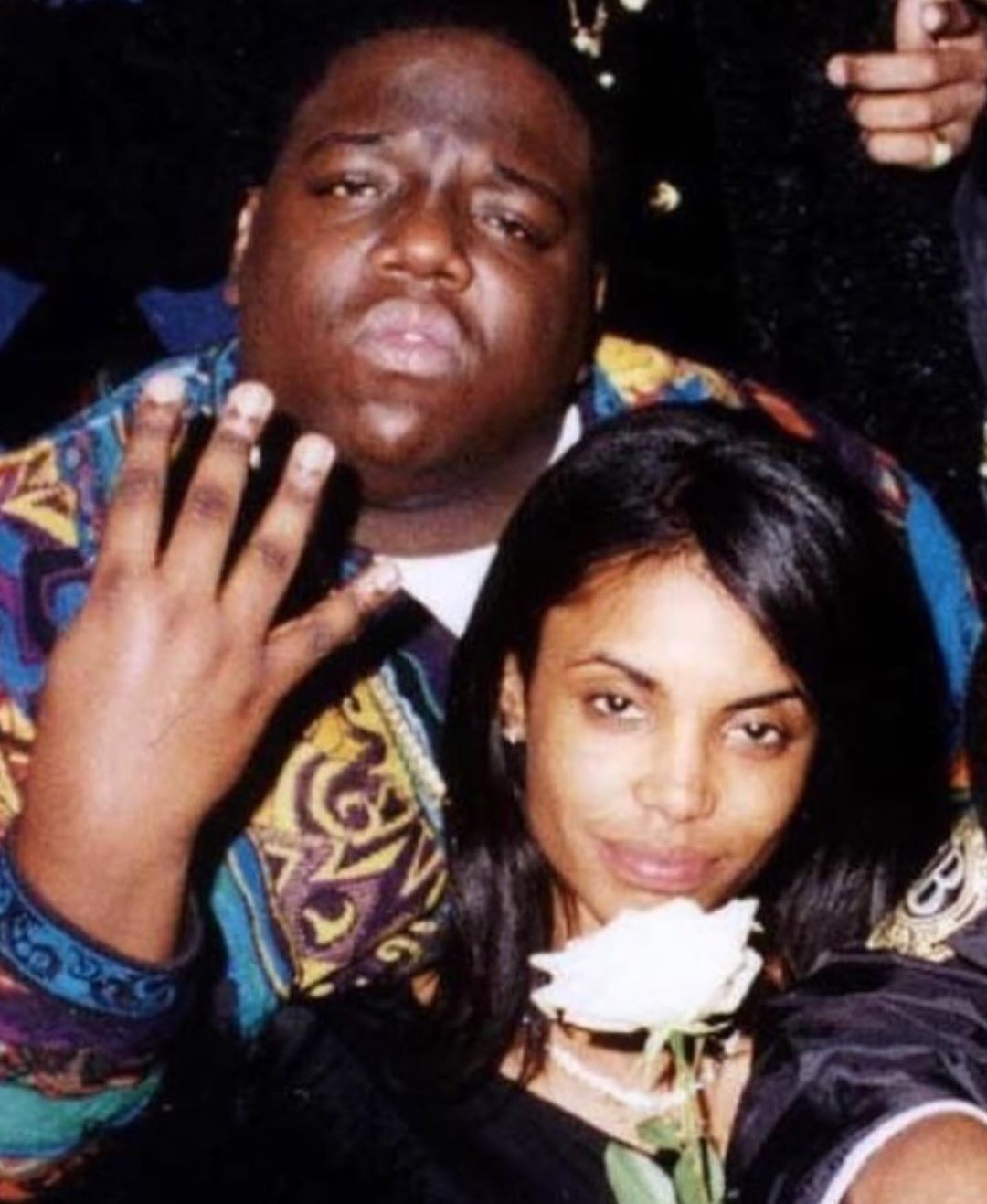 Rare Notorious B.I.G. With Kim Porter Photo (2)