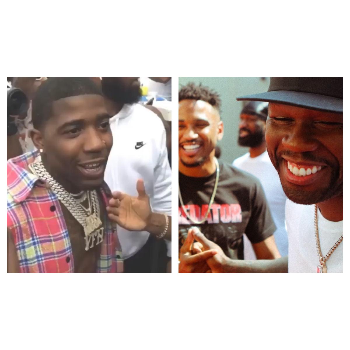 YFN Lucci Embarrasses Trey Songz At 50 Cent’s Tycoon Party