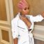 Blac Chyna Wears Kylie Jenner's Feathery Pink Birthday Dress