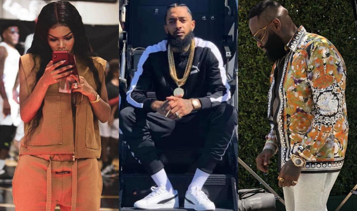 Teyana Taylor Salutes Rick Ross For Nipsey Hussle On Port Of Miami 2 (2)