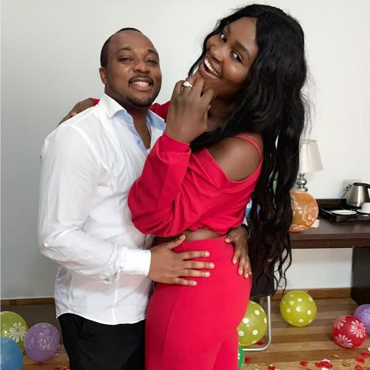 Chizzy Alichi Shows Off Her Engagement Ring