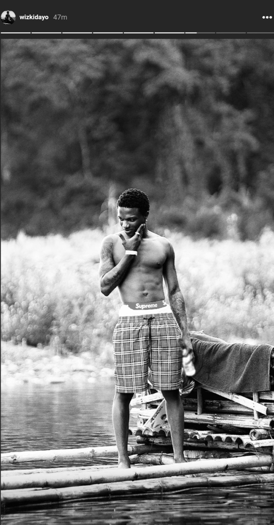 Wizkid And His Son Zion In Jamaica (4)