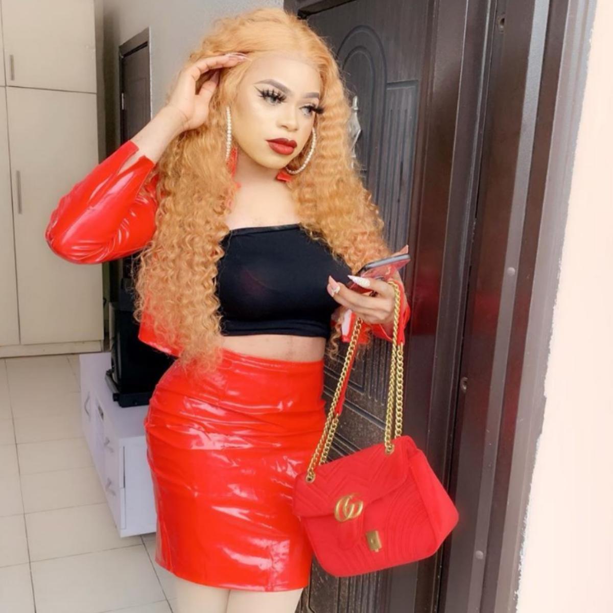 Bobrisky Woke Up With Menstrual Pain