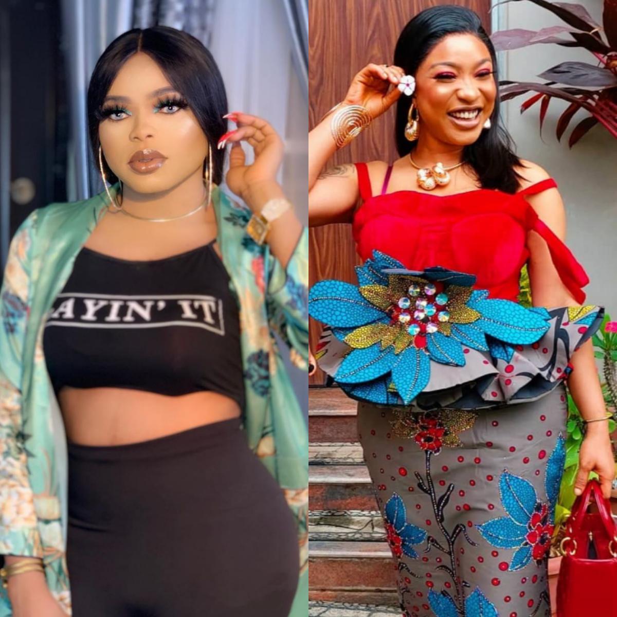 Bobrisky Calls Tonto Dikeh A Drama Queen