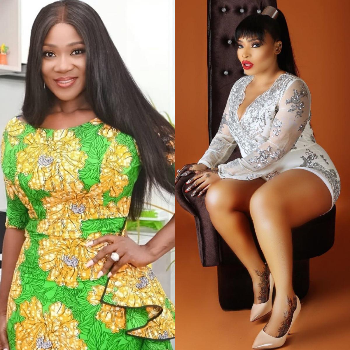 Mercy Johnson Compliments Halima Abubakar On Her Hotness