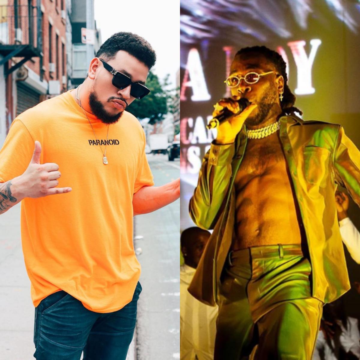 South African Rapper AKA Feud With Burna Boy