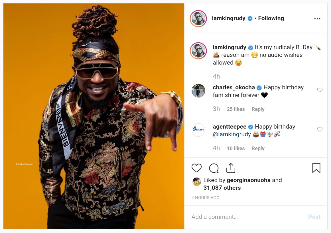 Paul Okoye Celebrates Birthday (2)